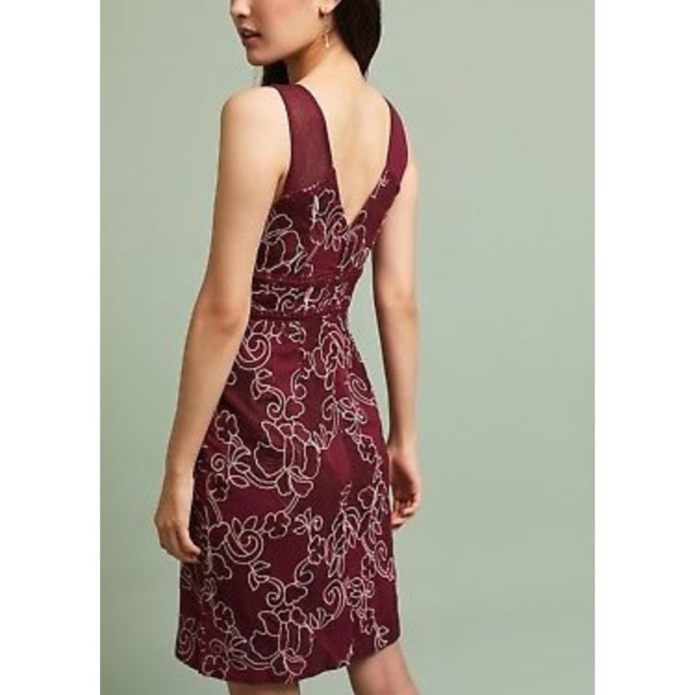 NWT Anthropologie Ariana Lace Column Dress Size 0 - Picture 2 of 7